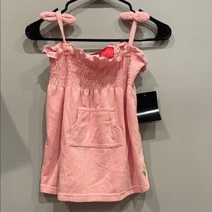 Pink girls polo sundress new size 4 teeey cloth polo brand
